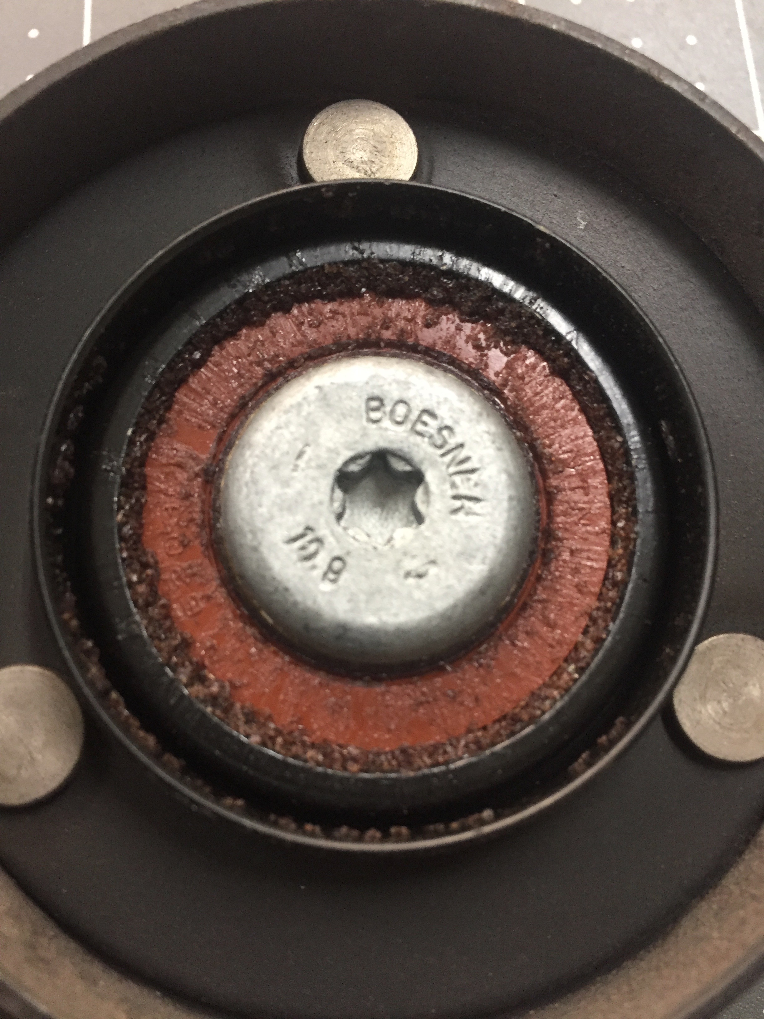 Bunch of crud everywhere.