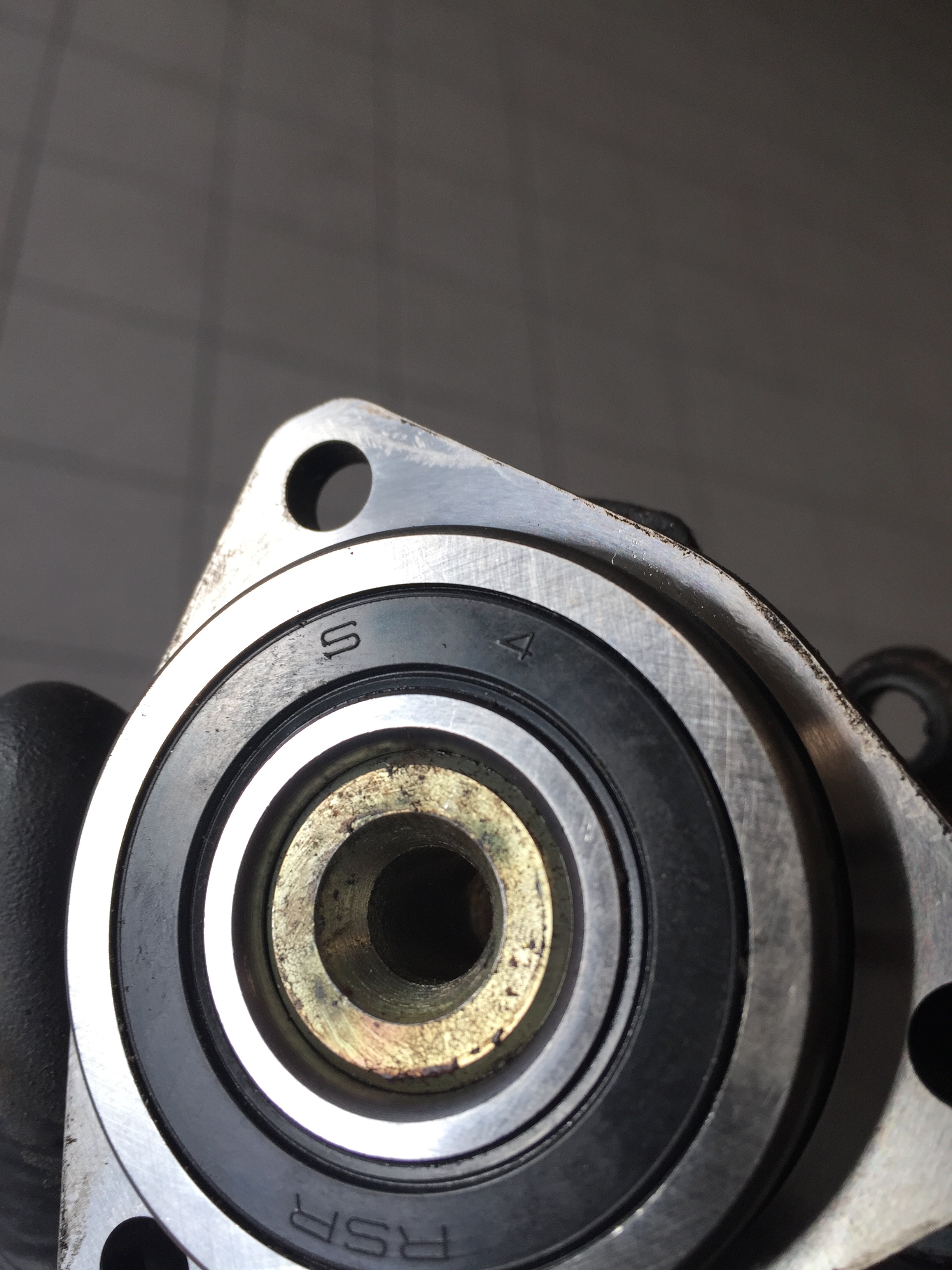 The new bearing says S4. Thought that was cool.